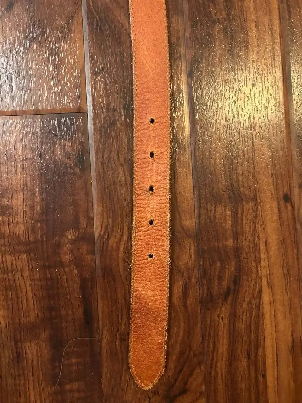 Vintage Dockers Brown Leather Belt Size L w/Leather Buckle and Colorful Tassels